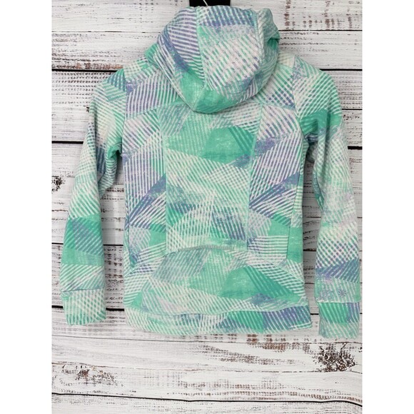 Athleta Girl Jacket Youth Size 12 Full Zip Fall Sweater‎  Fleece lined Large - Picture 3 of 3